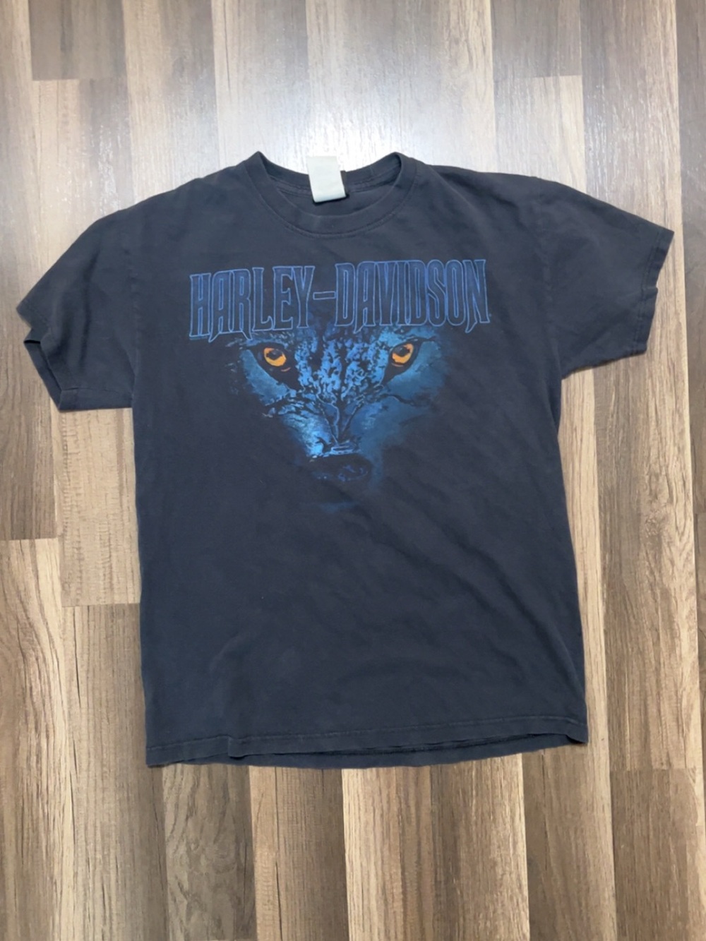 Vintage HARLEY-DAVIDSON MOTORCYCLES Mens M Black Shirt 40th Anniversary Alabama